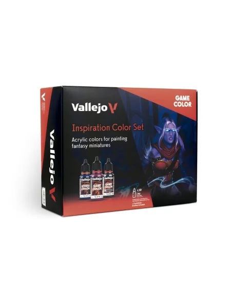 Game Color: Inspiration Color Set 18 ml - Vallejo 72182