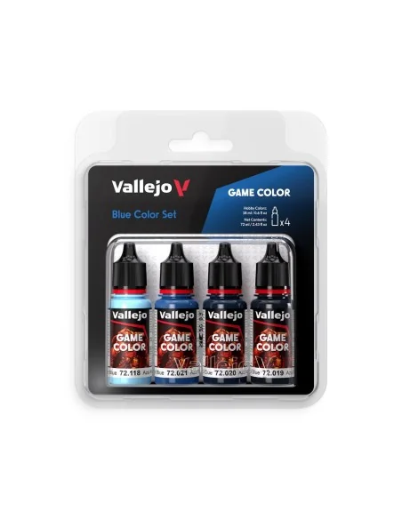 Game Color: Blue Color Set 18 ml - Vallejo 72376