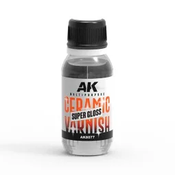 MULTIPURPOSE CERAMIC VARNISH (SUPER GLOSS) 60ml - AK Interactive AK...