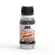 MULTIPURPOSE CERAMIC VARNISH (SUPER GLOSS) 60ml - AK Interactive AK...