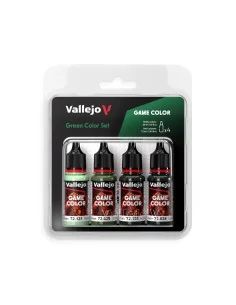 Game Color: Green Color Set 18 ml - Vallejo 72384