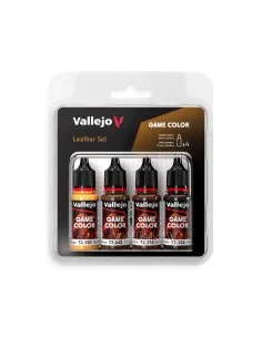 Game Color: Leather Set 18 ml - Vallejo 72385