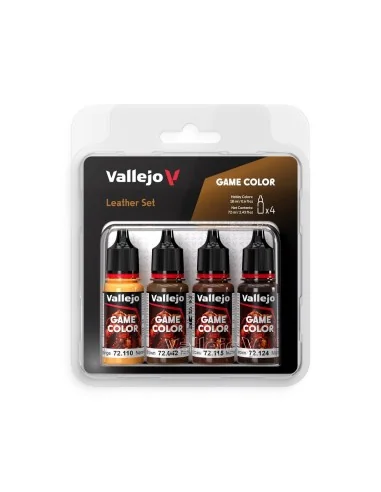 Game Color: Leather Set 18 ml - Vallejo 72385