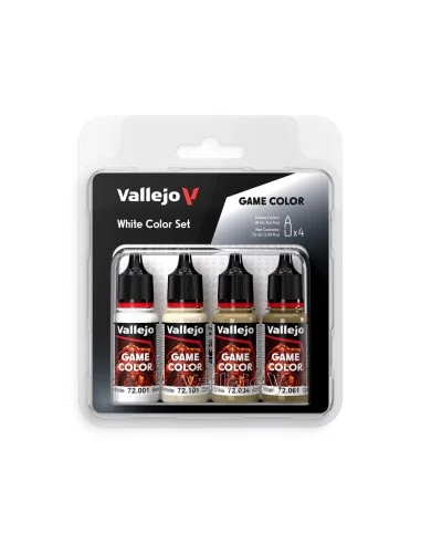 Game Color: White Color Set 18 ml - Vallejo 72386
