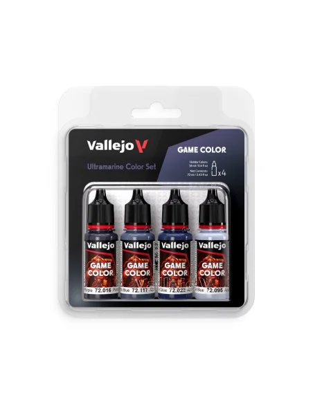 Game Color: Ultramarine Color Set 18 ml - Vallejo 72389