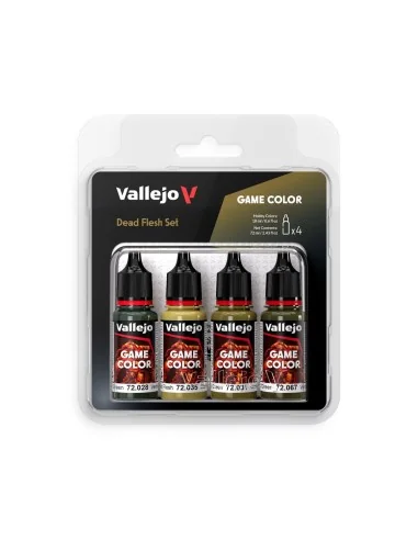 Game Color: Dead Flesh Set 18 ml - Vallejo 72392