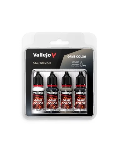 Game Color: Silver NMM Set 18 ml - Vallejo 72394