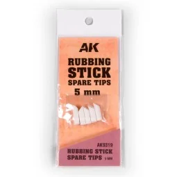 RUBBING STICK SPARE TIPS 5 MM - AK Interactive AK9319
