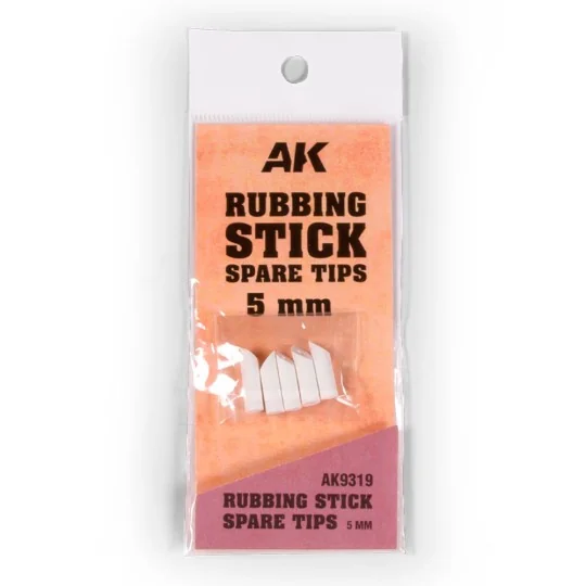 RUBBING STICK SPARE TIPS 5 MM - AK Interactive AK9319