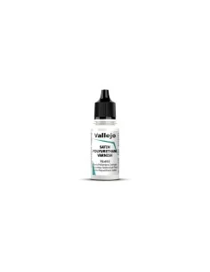 Varnish: Satin Polyurethane Varnish 18 ml - Vallejo 72652