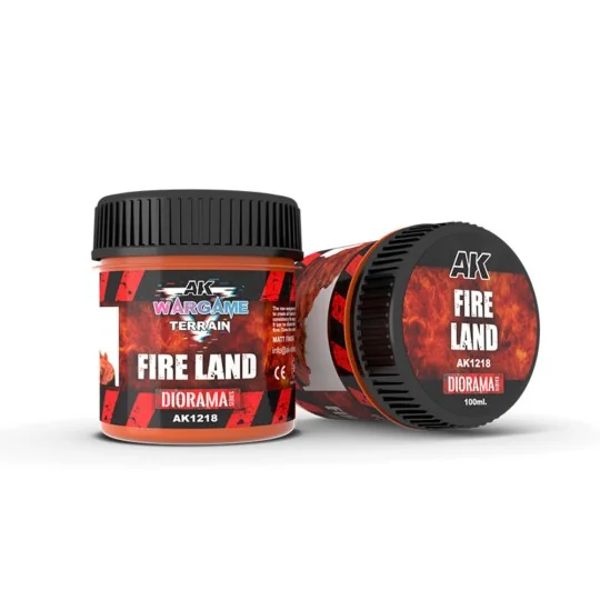 Fire Land 100 ml. - AK Interactive AK1218