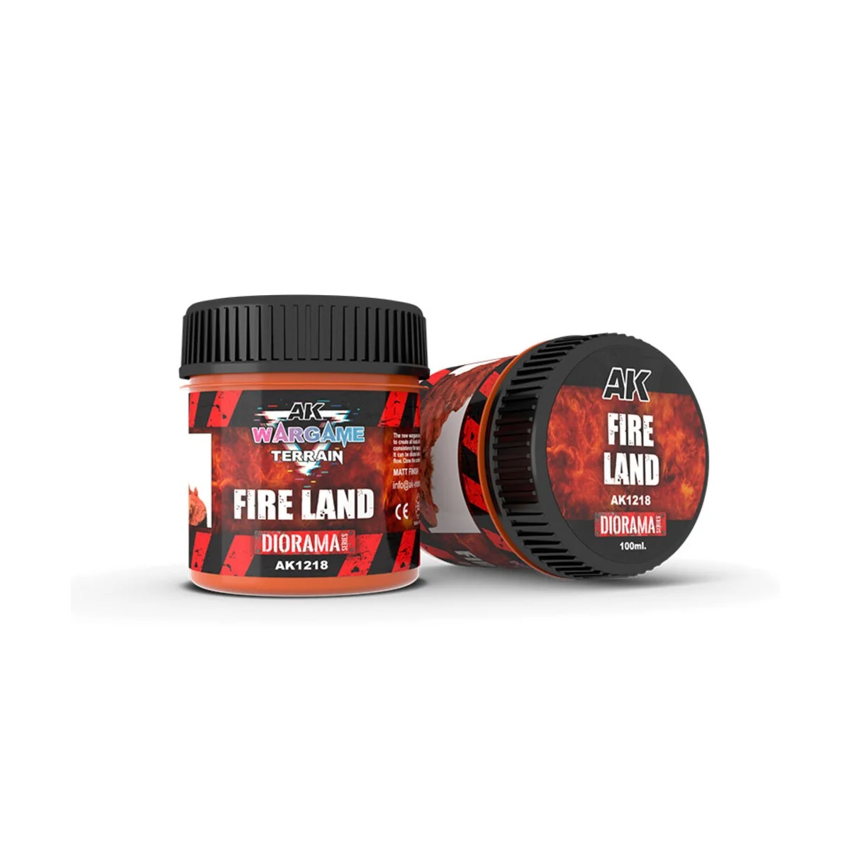 Fire Land 100 ml. - AK Interactive AK1218
