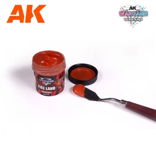 Fire Land 100 ml. - AK Interactive AK1218