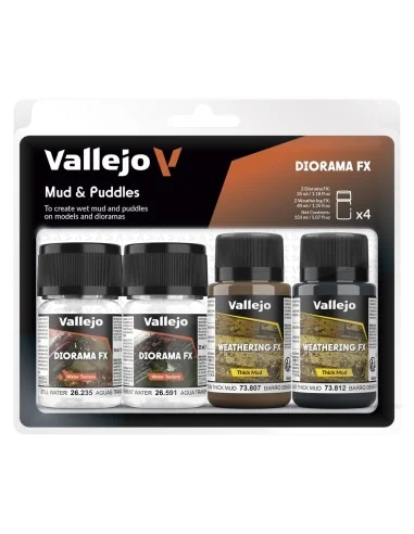 Diorama FX: Mud & Puddles 35 ml - Vallejo 73189