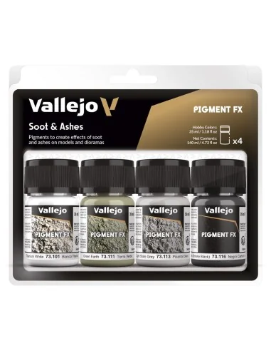 Pigment FX: Soot & Ashes 35 ml - Vallejo 73193