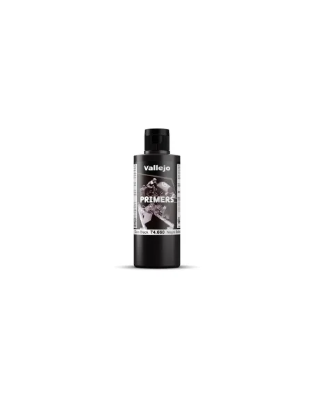 Primer: Gloss Black Primer 200 ml - Vallejo 74660