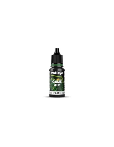 [NO_DESC] Game Air: Black 18 ml - Vallejo 76051