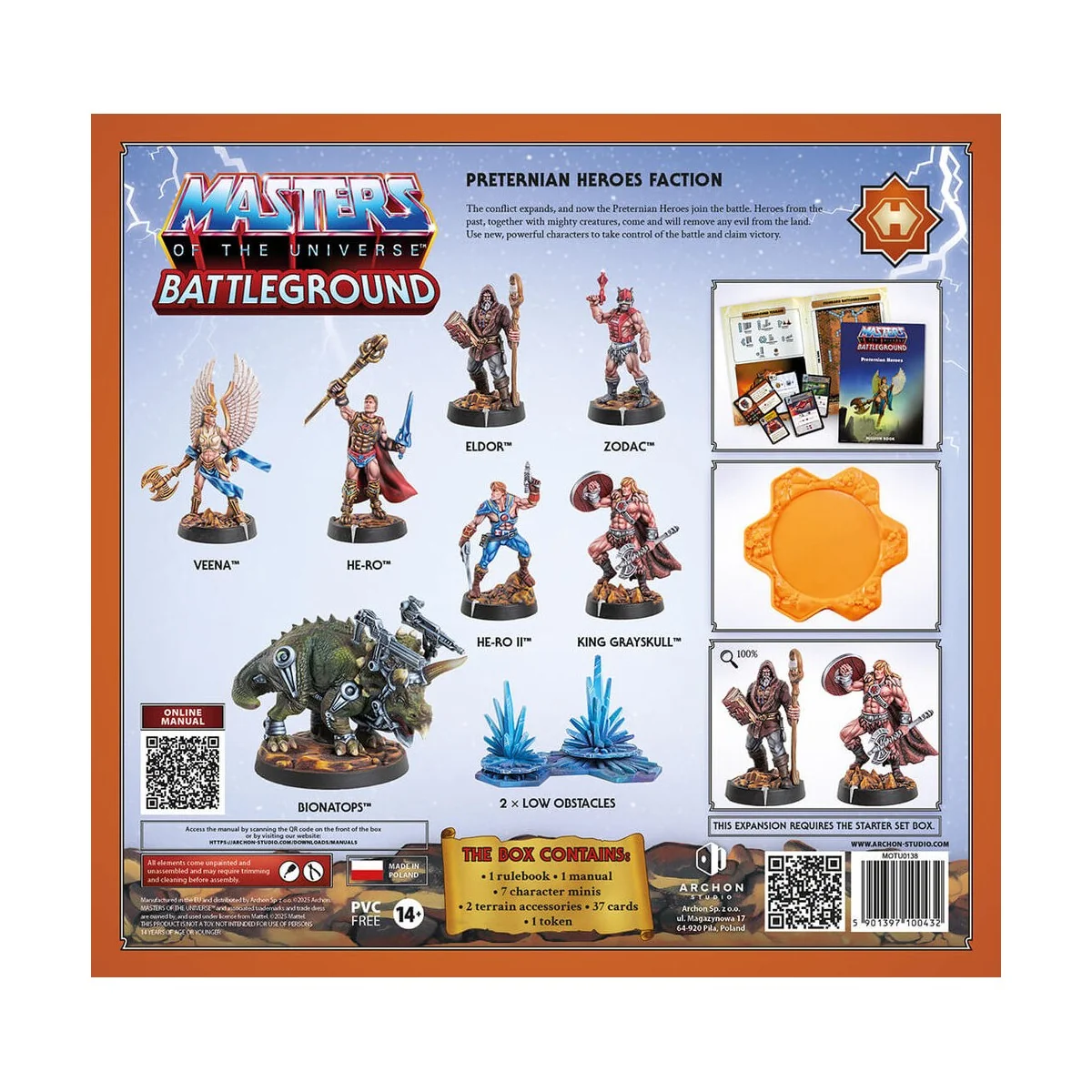 Wave 10: Preternian Heroes Faction (FR) - Archon Studio MOTU0140