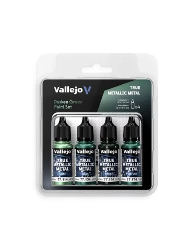 True Metallic Metal: Dusken Green - Vallejo 77257