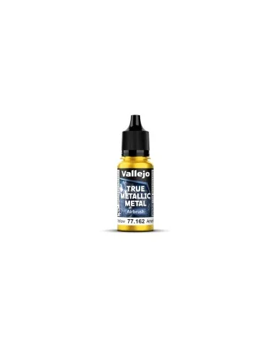 True Metallic Metal: Radiant Yellow Paint Set (4) - Vallejo 77259