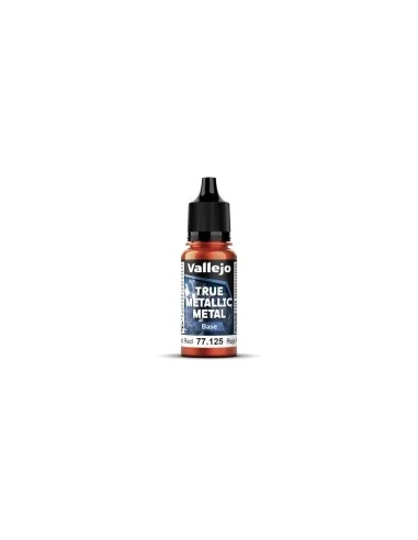 True Metallic Metal: Forged Red Paint Set (4) - Vallejo 77260