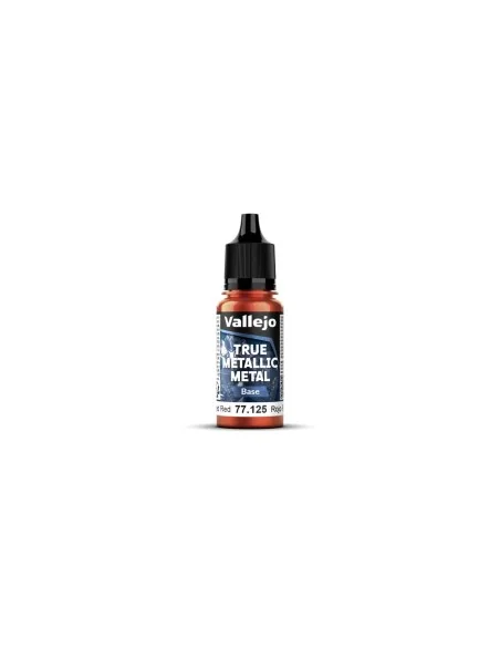True Metallic Metal: Forged Red Paint Set (4) - Vallejo 77260