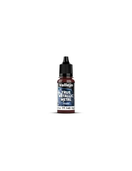 True Metallic Metal: Forged Red Paint Set (4) - Vallejo 77260