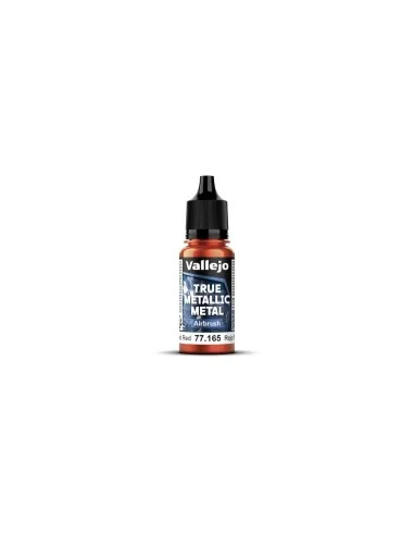 True Metallic Metal: Forged Red Paint Set (4) - Vallejo 77260
