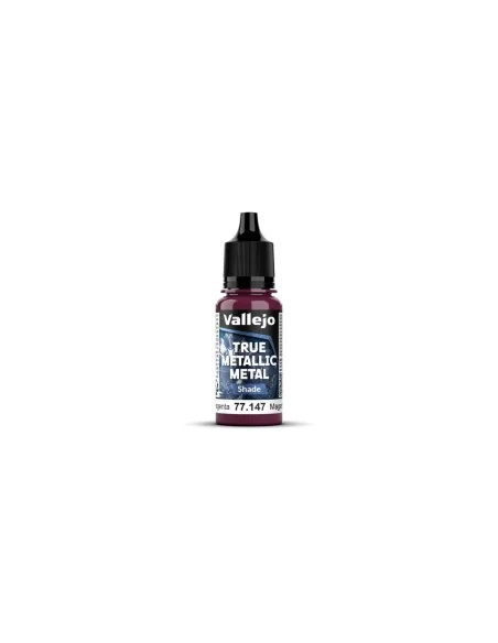 True Metallic Metal: Crimson Magenta Paint Set (4) - Vallejo 77261