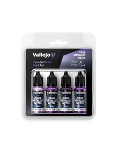 [NO_DESC] True Metallic Metal: Celestial Violet Paint Set (4) - Val...