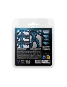 True Metallic Metal: Hydra Turquoise Paint Set (4) - Vallejo 77264 2