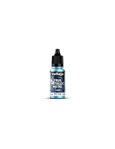 True Metallic Metal: Hydra Turquoise Paint Set (4) - Vallejo 77264