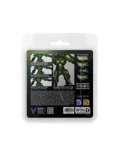 True Metallic Metal: Amber Green Paint Set (4) - Vallejo 77266 2