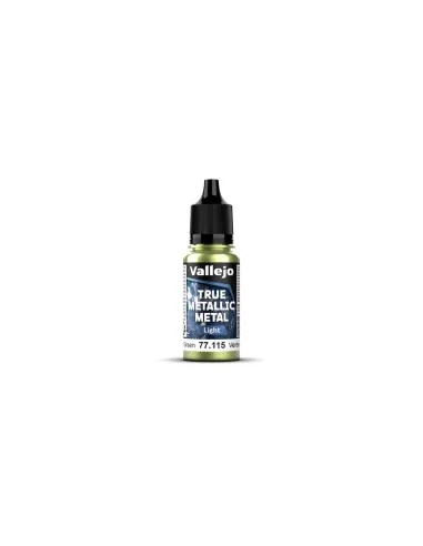True Metallic Metal: Amber Green Paint Set (4) - Vallejo 77266
