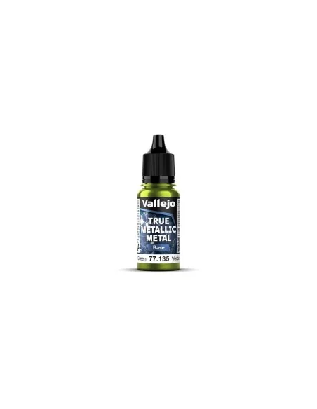 True Metallic Metal: Amber Green Paint Set (4) - Vallejo 77266