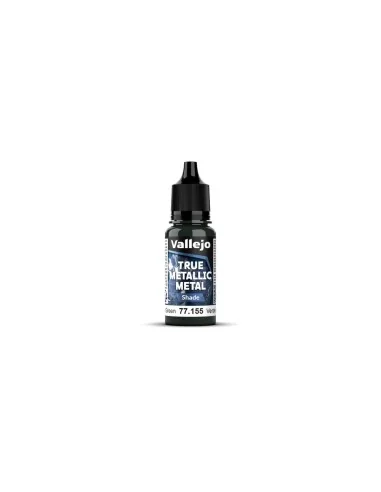 True Metallic Metal: Amber Green Paint Set (4) - Vallejo 77266