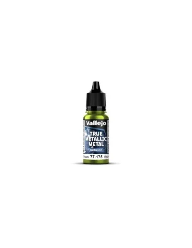 True Metallic Metal: Amber Green Paint Set (4) - Vallejo 77266
