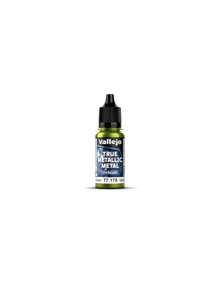 [NO_DESC] True Metallic Metal: Amber Green Paint Set (4) - Vallejo ...
