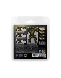 True Metallic Metal: Greenish Gold Paint Set (4) - Vallejo 77267 2