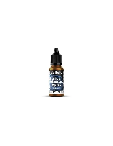 True Metallic Metal: Arcane Gold Paint Set (4) - Vallejo 77268