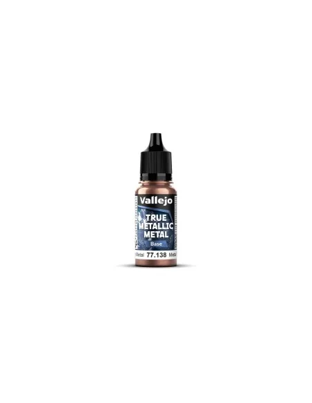 True Metallic Metal: Rusty Metal Paint Set (4) - Vallejo 77269