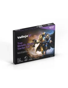 True Metallica Metal: Starter Set (12 colors set) - Vallejo 77272