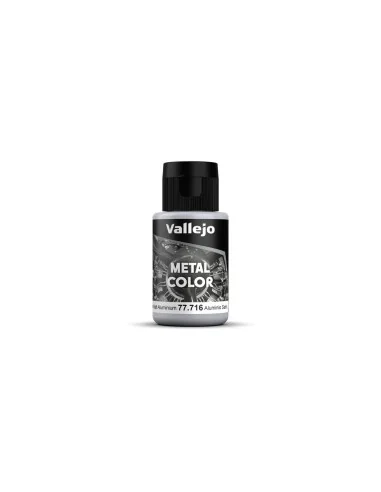 Metal Color: Semi Matt Aluminium 32 ml - Vallejo 77716
