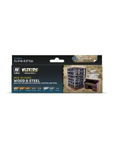[NO_DESC] Wizkids: Wood & Steel 8 ml - Vallejo 80256