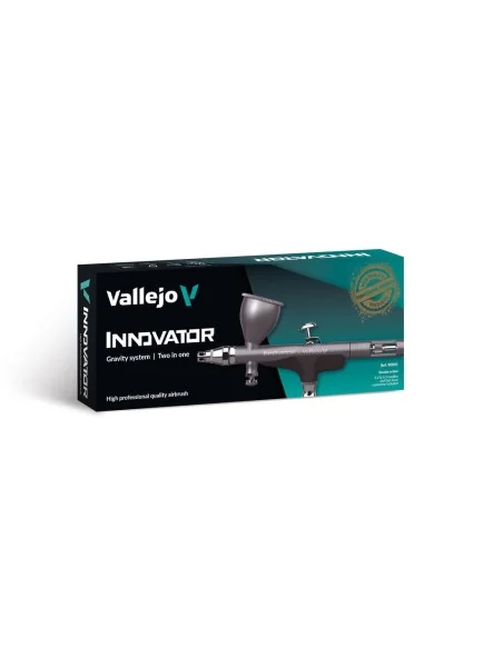 [NO_DESC] Airbrush: INNOVATOR By Vallejo. Gravity System. Two in On...