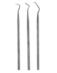 [NO_DESC] Set of 3 stainless steel probes - Vallejo T02001