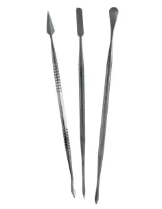 Set of 3 stainless steel carvers - Vallejo T02002