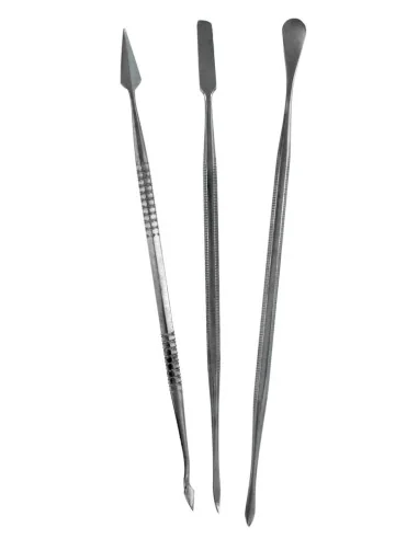 Set of 3 stainless steel carvers - Vallejo T02002