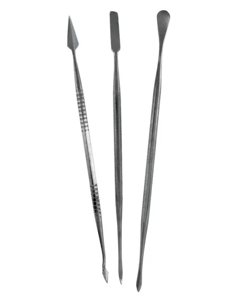 Set of 3 stainless steel carvers - Vallejo T02002