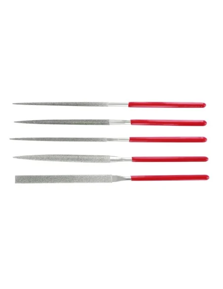 [NO_DESC] Set of 5 diamond needle files - Vallejo T03002